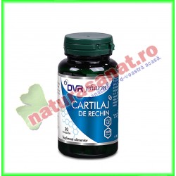 Cartilaj de Rechin 30 capsule - DVR Pharm - www.naturasanat.ro
