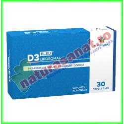 D3Bleu 30 capsule - Bleu Pharma - www.naturasanat.ro