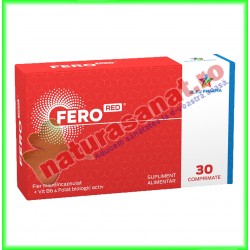 FeroRed 30 comprimate - Bleu Pharma - www.naturasanat.ro