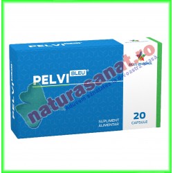PelviBleu 20 capsule - Bleu Pharma - www.naturasanat.ro