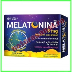 Melatonina 5 mg 30 tablete - Cosmo Pharm - www.naturasanat.ro